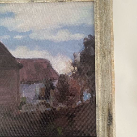 Studio McGee House Amidst The Trees Framed Canvas 16" x 10" - Picture 6 of 13